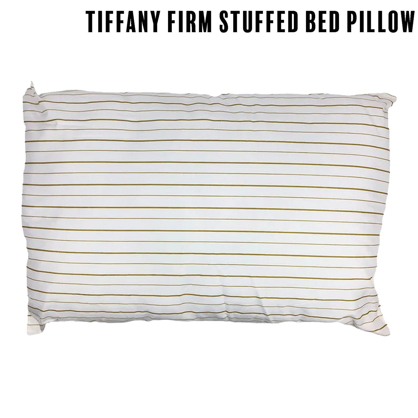 Almohada Adorable Tiffany Polyester Firm Stuffed Bed Pillow, Standard