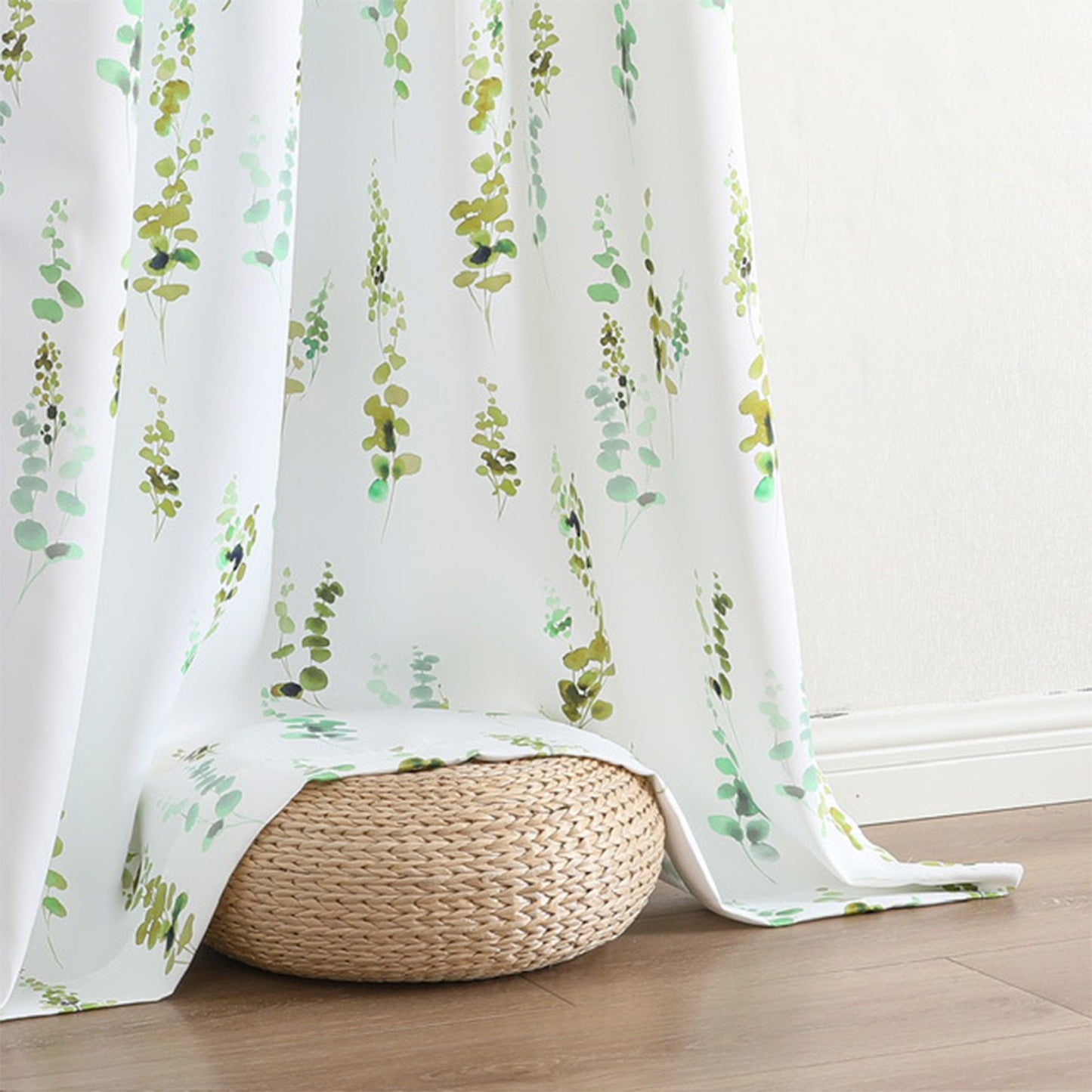 Adela Printed Room Darkening Grommet Window Curtain Panel, 52x84 Inches