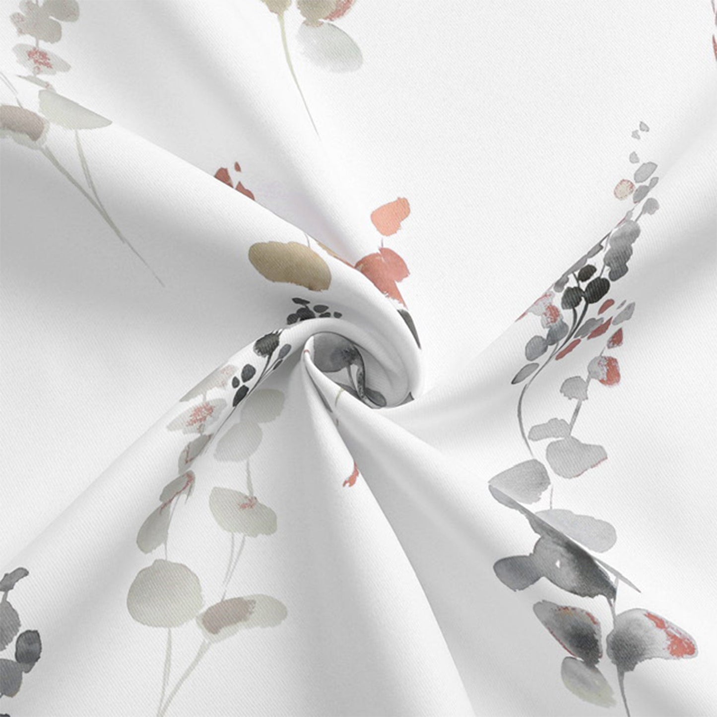 Adela Printed Room Darkening Grommet Window Curtain Panel, 52x84 Inches